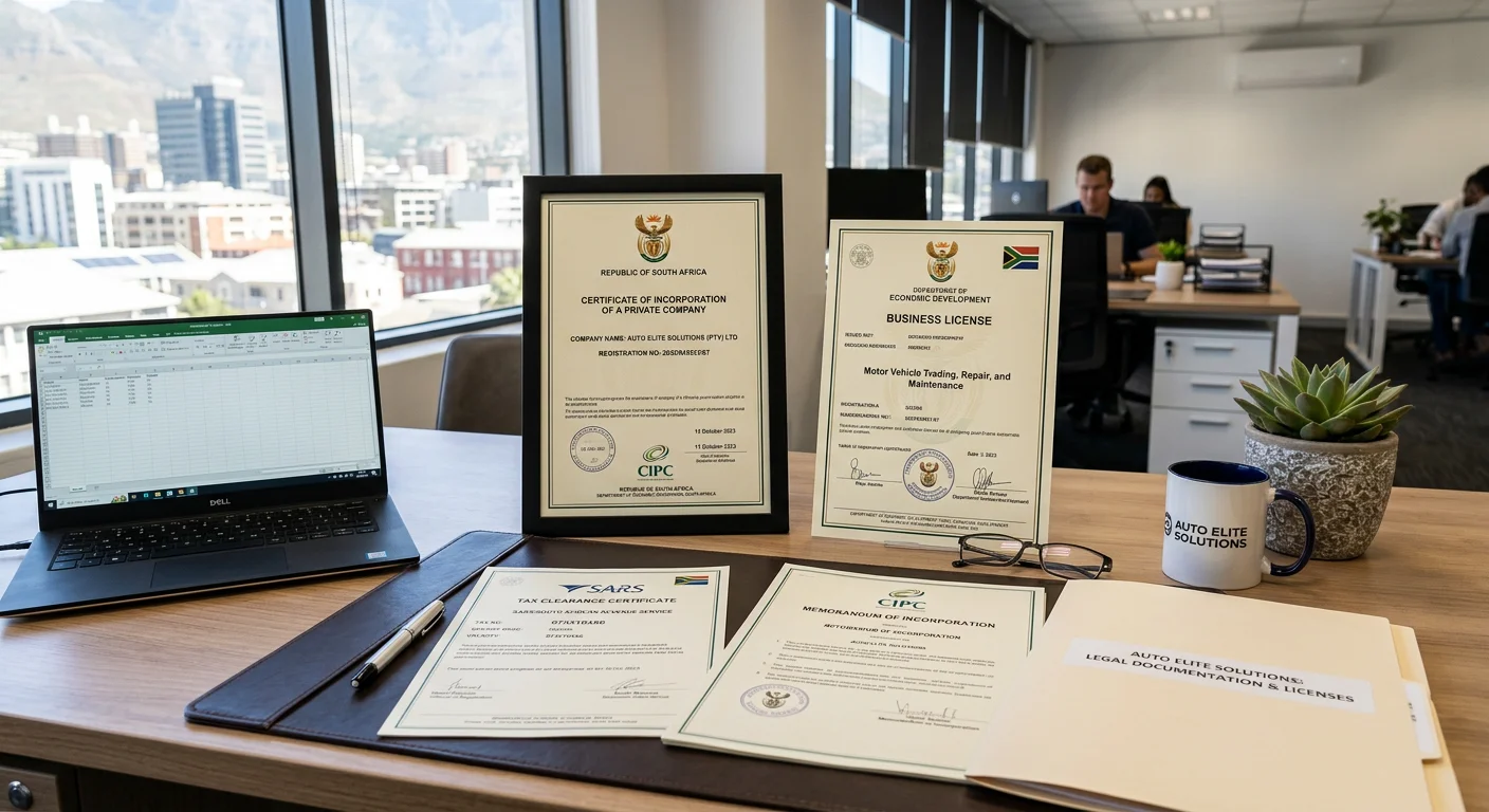 Legal documents for scrapping a car