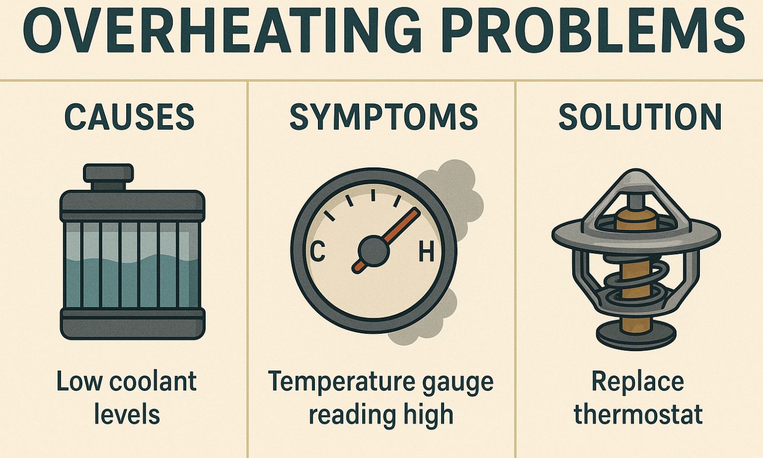 Engine overheating problems